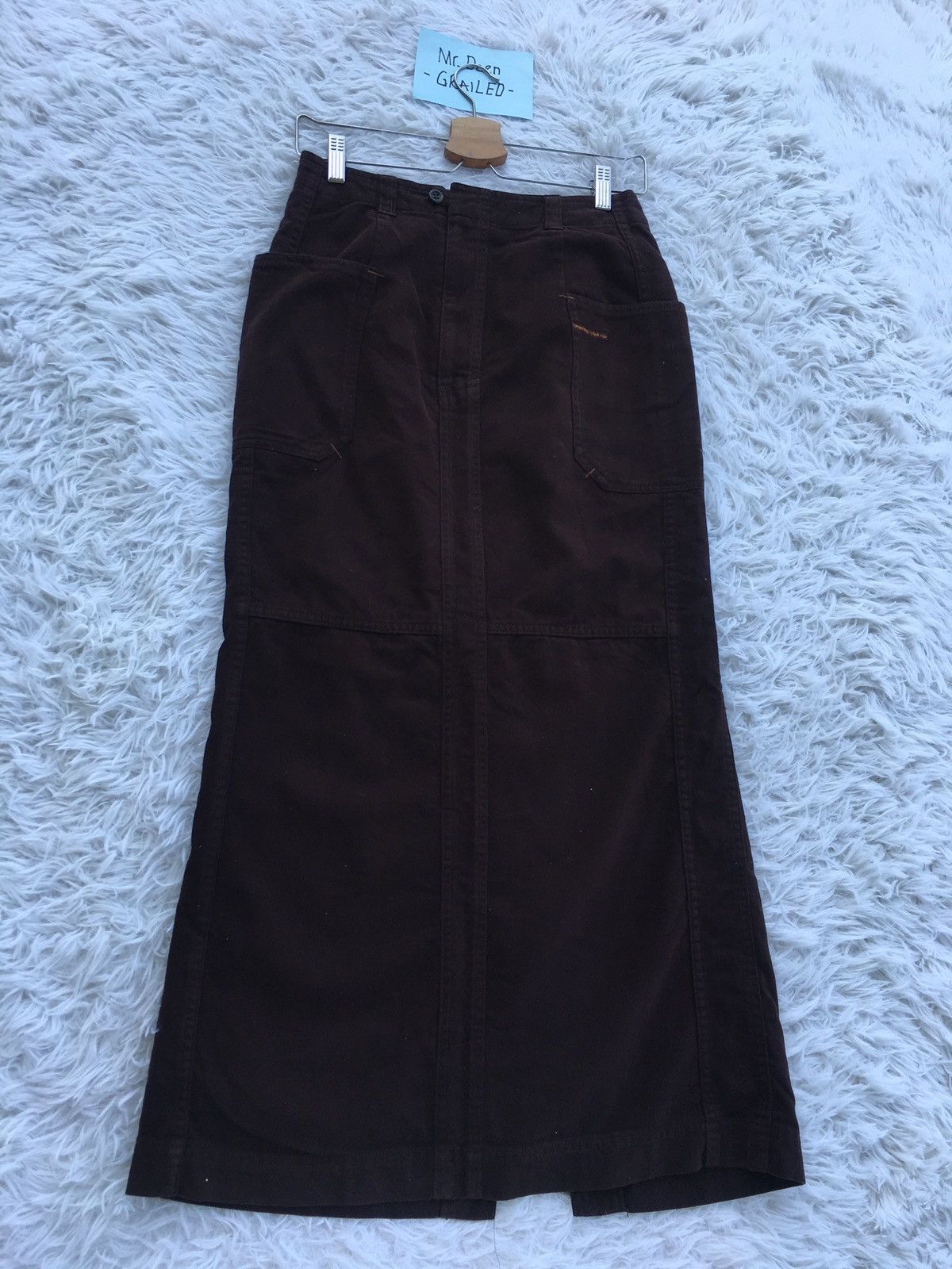 Hai Sporting Gear Rare Vintage Hai Sporting Gear Velvet Maxi Skirt Size 27" / US 4 / IT 40 - 2 Thumbnail