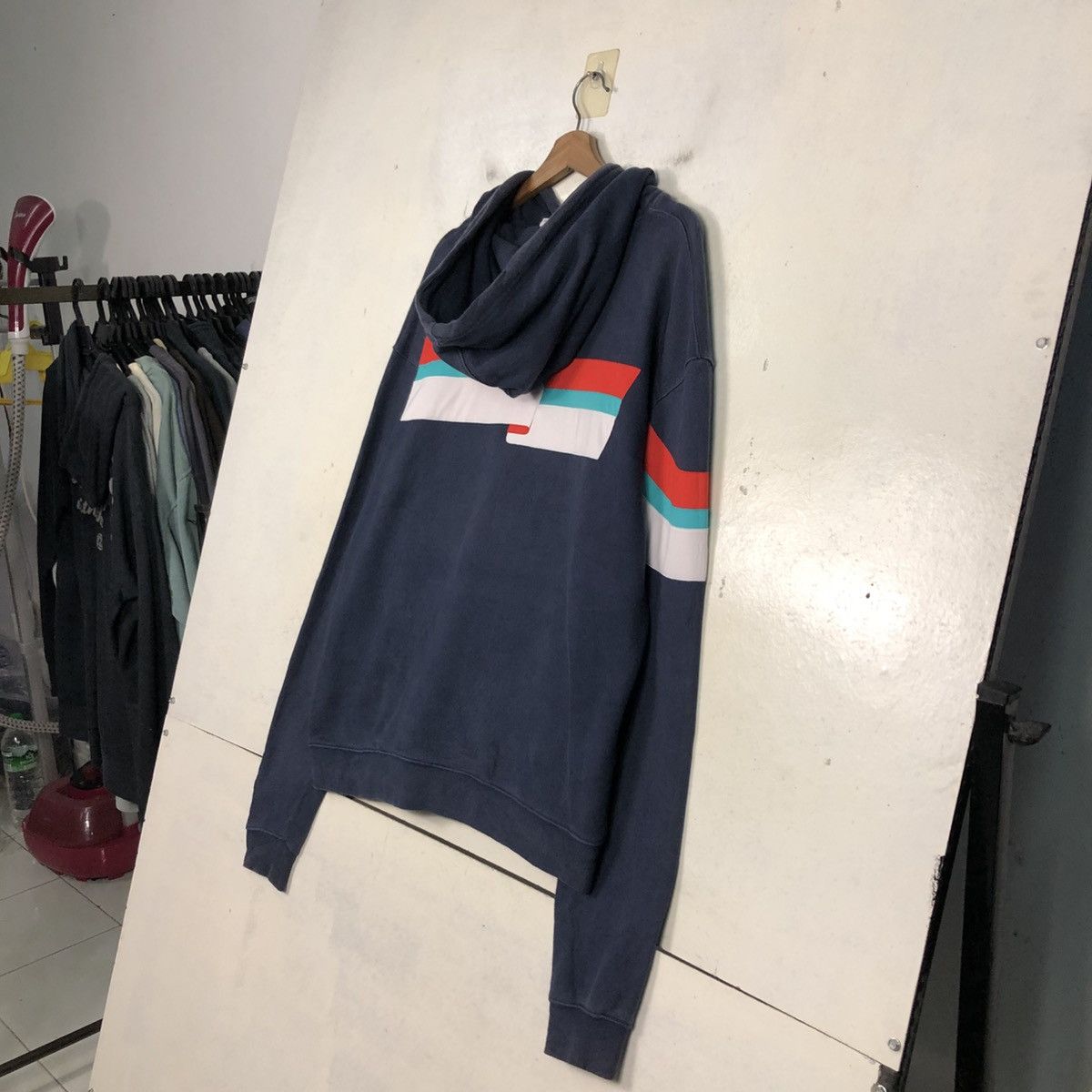 Adidas 📌Hoodie Pull Over Adidas Striped Design Size US M / EU 48-50 / 2 - 12 Thumbnail