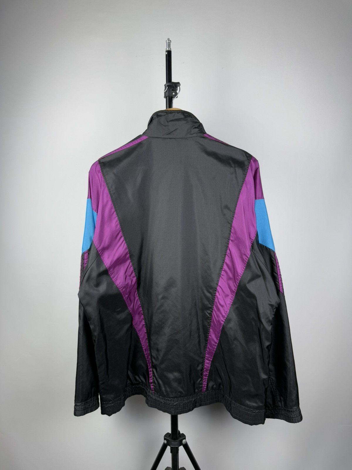 Adidas × Vintage Vintage 90s Adidas Nylon Track Full Zip Y2K Jacket Size US M / EU 48-50 / 2 - 6 Thumbnail