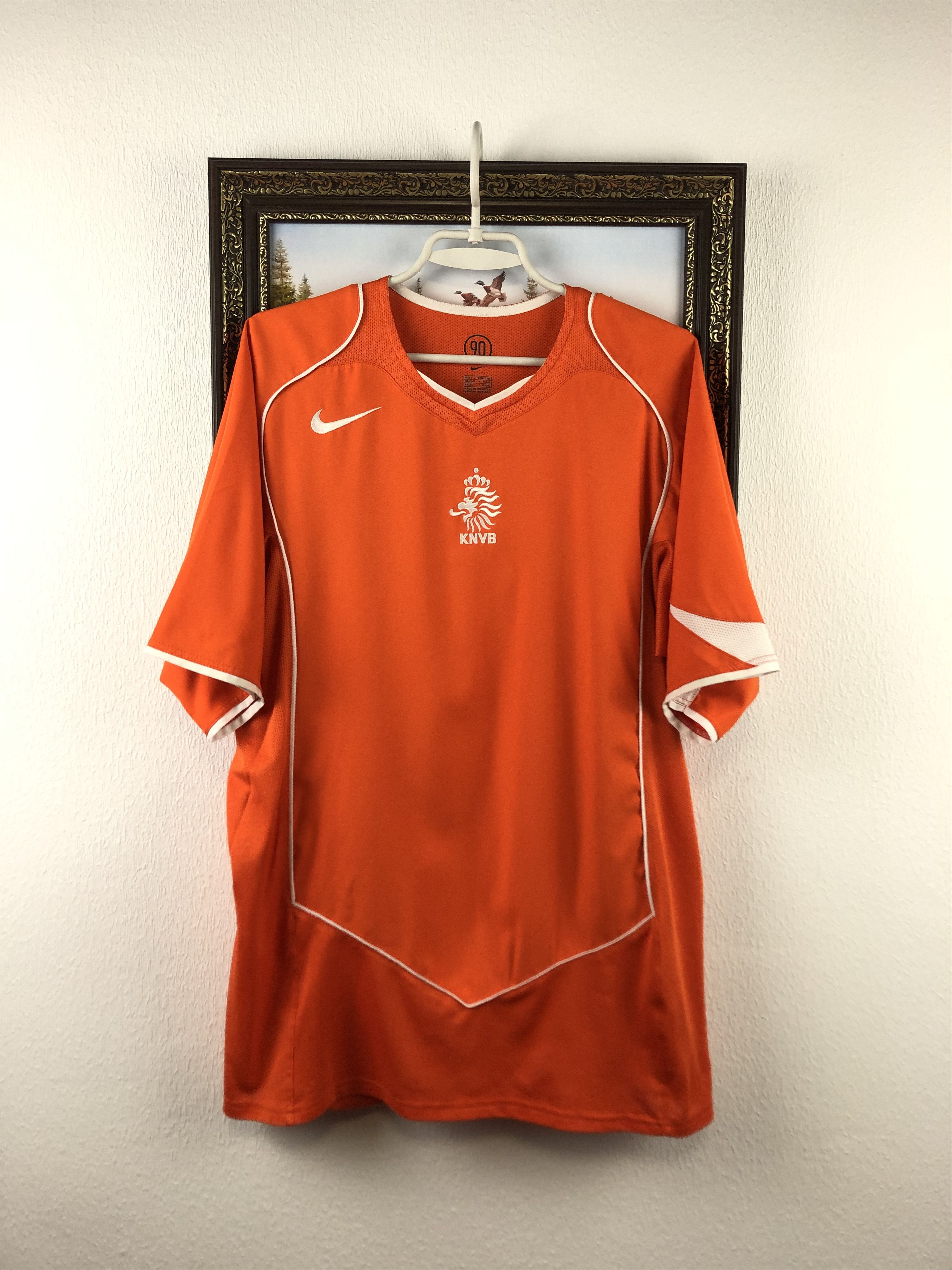 Nike × Vintage Netherlands football shirt 2004 Soccer Nike Jersey Holland Size US L / EU 52-54 / 3 - 1 Thumbnail