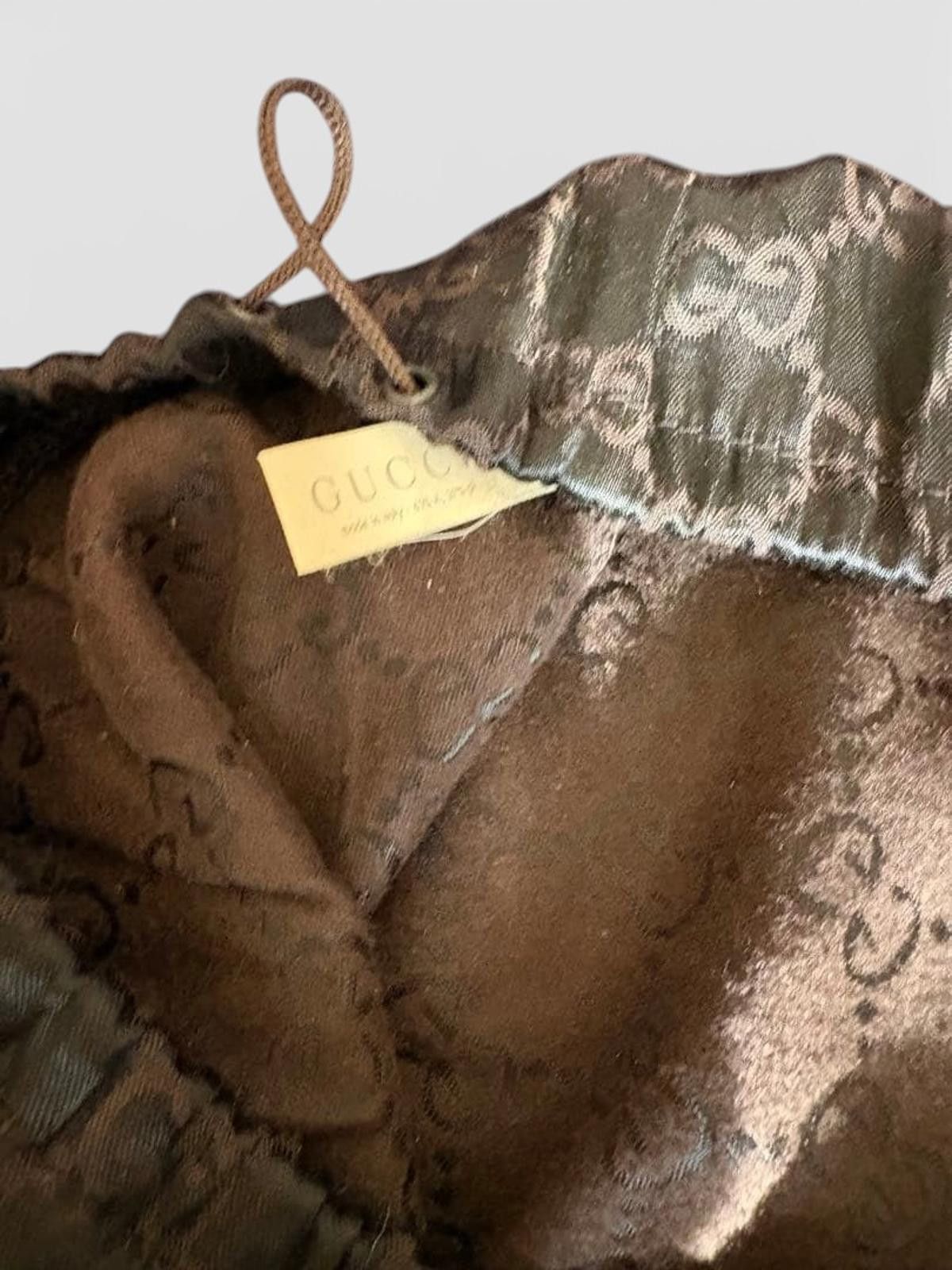 Gucci Gucci - Beige Monogram Canvas Shoulder Bag Size ONE SIZE - 8 Thumbnail