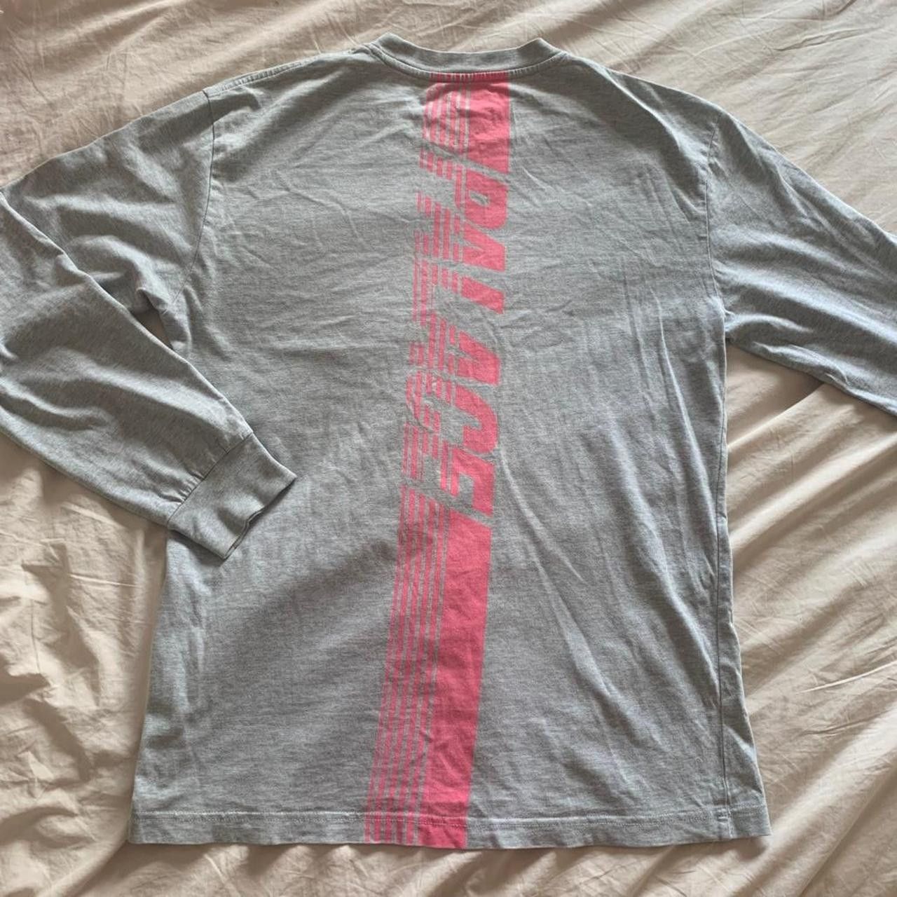 Palace Palace Grey Long Sleeve T-shirt Size US S / EU 44-46 / 1 - 1 Thumbnail