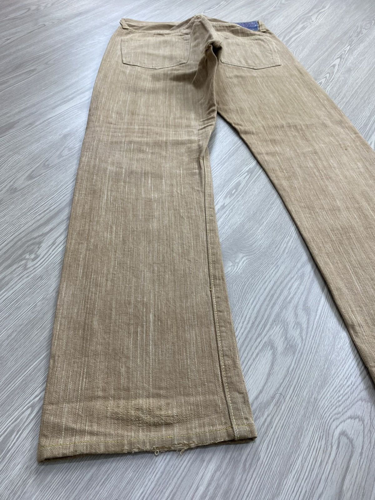 Sugar Cane Vintage Sugar Cane Okinawa Selvedge Distressed Jeans Size US 30 / EU 46 - 20 Thumbnail