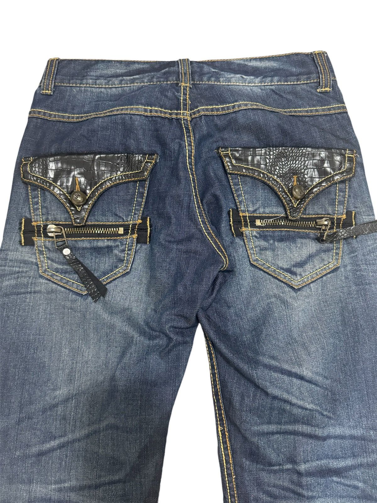 Hysteric Glamour × Japanese Brand × Vintage Vintage Neutral Infinity Japan Rare Design Jeans Size US 30 / EU 46 - 7 Thumbnail