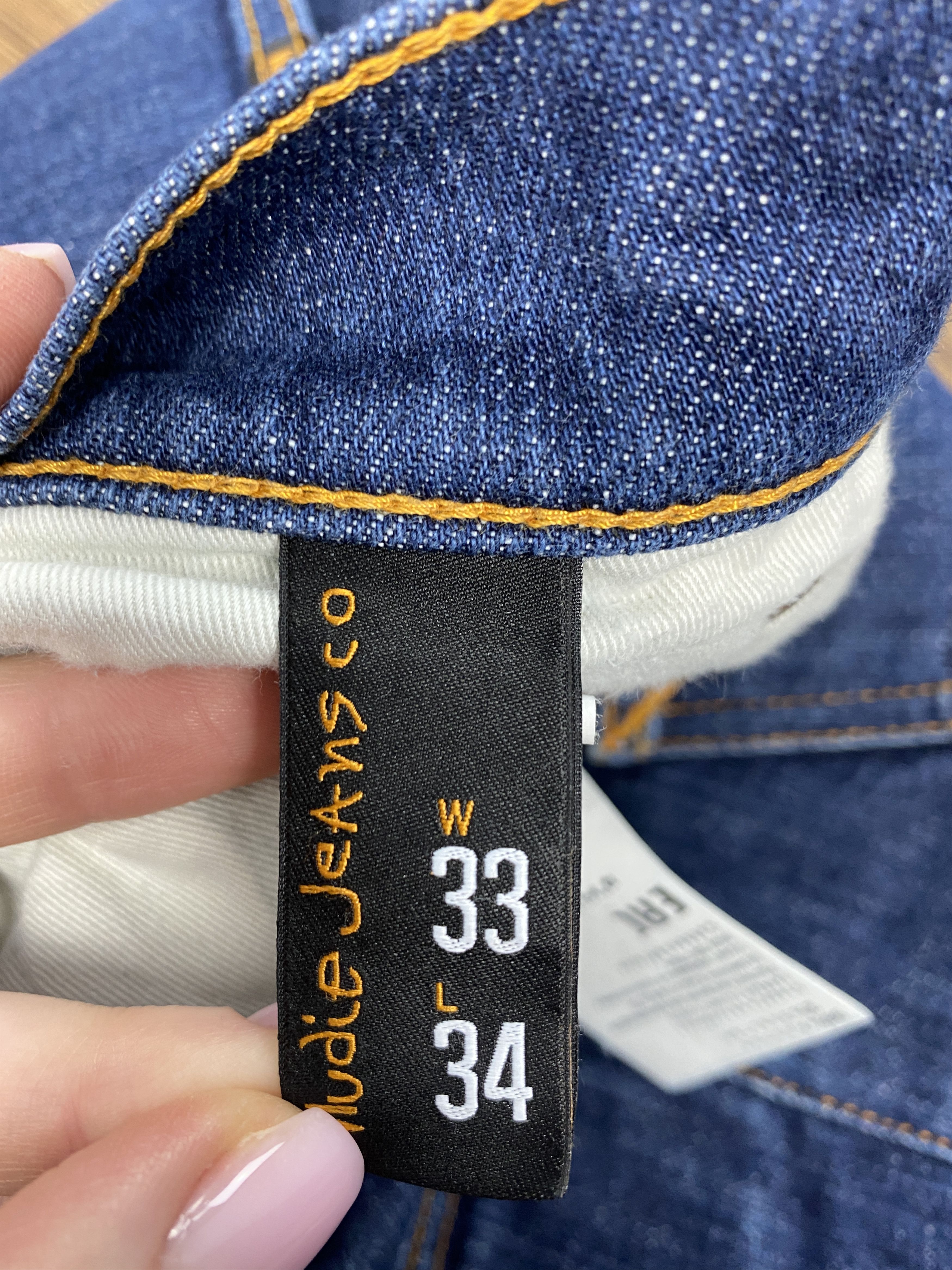 Nudie Jeans × Vintage Nudie Jeans vintage denim pants jeans Size US 33 - 8 Thumbnail