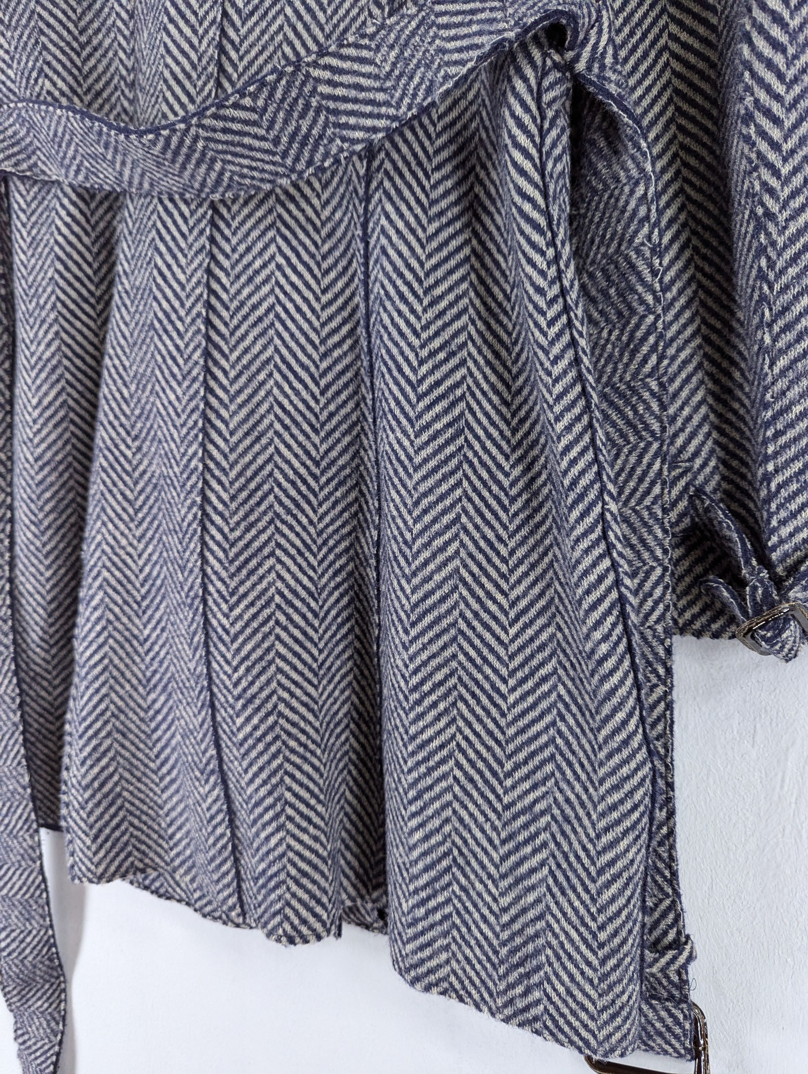 Max Mara Max Mara Weekend Line Herringbone Coat Jacket With Belted Size S / US 4 / IT 40 - 19 Thumbnail