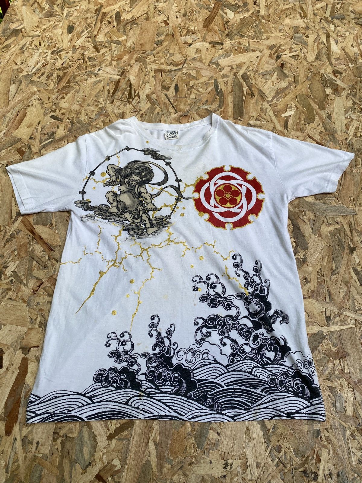 Vintage Vintage sukajan t shirt harajuku Size US L / EU 52-54 / 3 - 13 Thumbnail