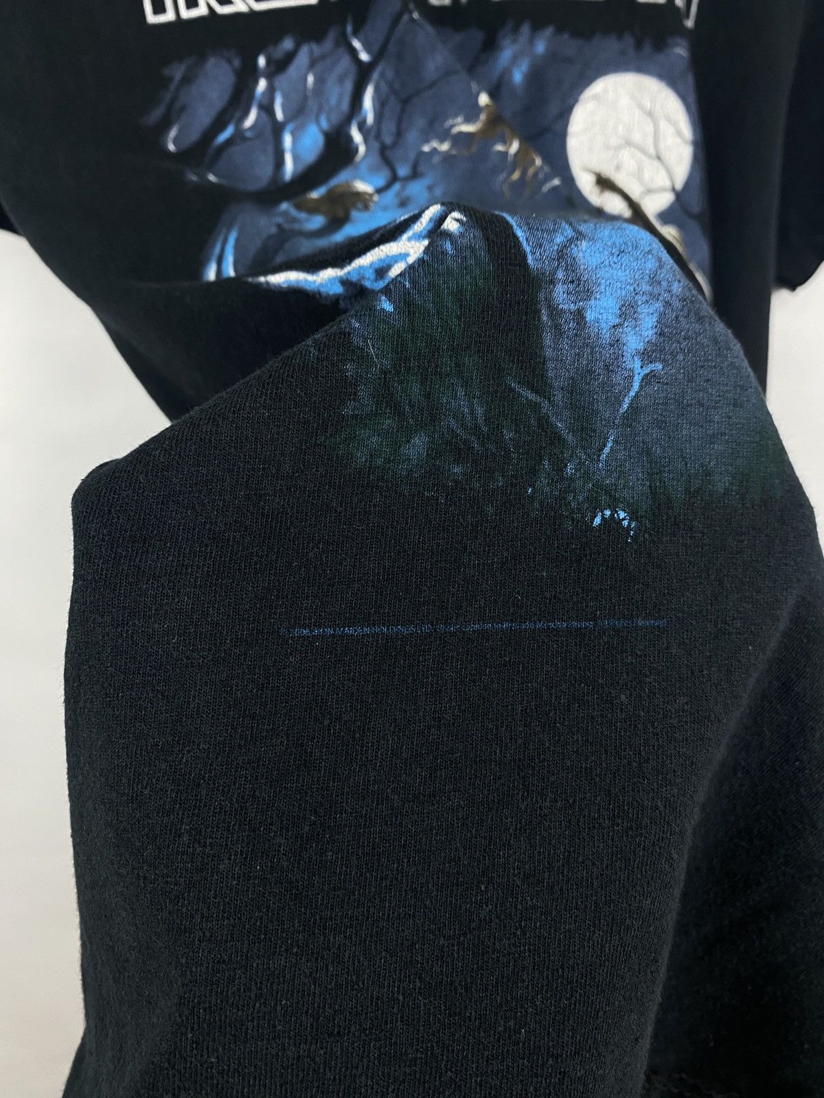 Iron Maiden 🇺🇸 ☠️ Vintage Y2K Iron Maiden Death Skull skeleton rare retro Size US M / EU 48-50 / 2 - 6 Thumbnail