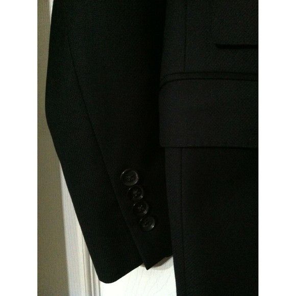 Hugo Boss HUGO BOSS MENS NAVY 100%WOOL SPORT COAT BLAZER EU50/US40R Size 40R - 4 Thumbnail
