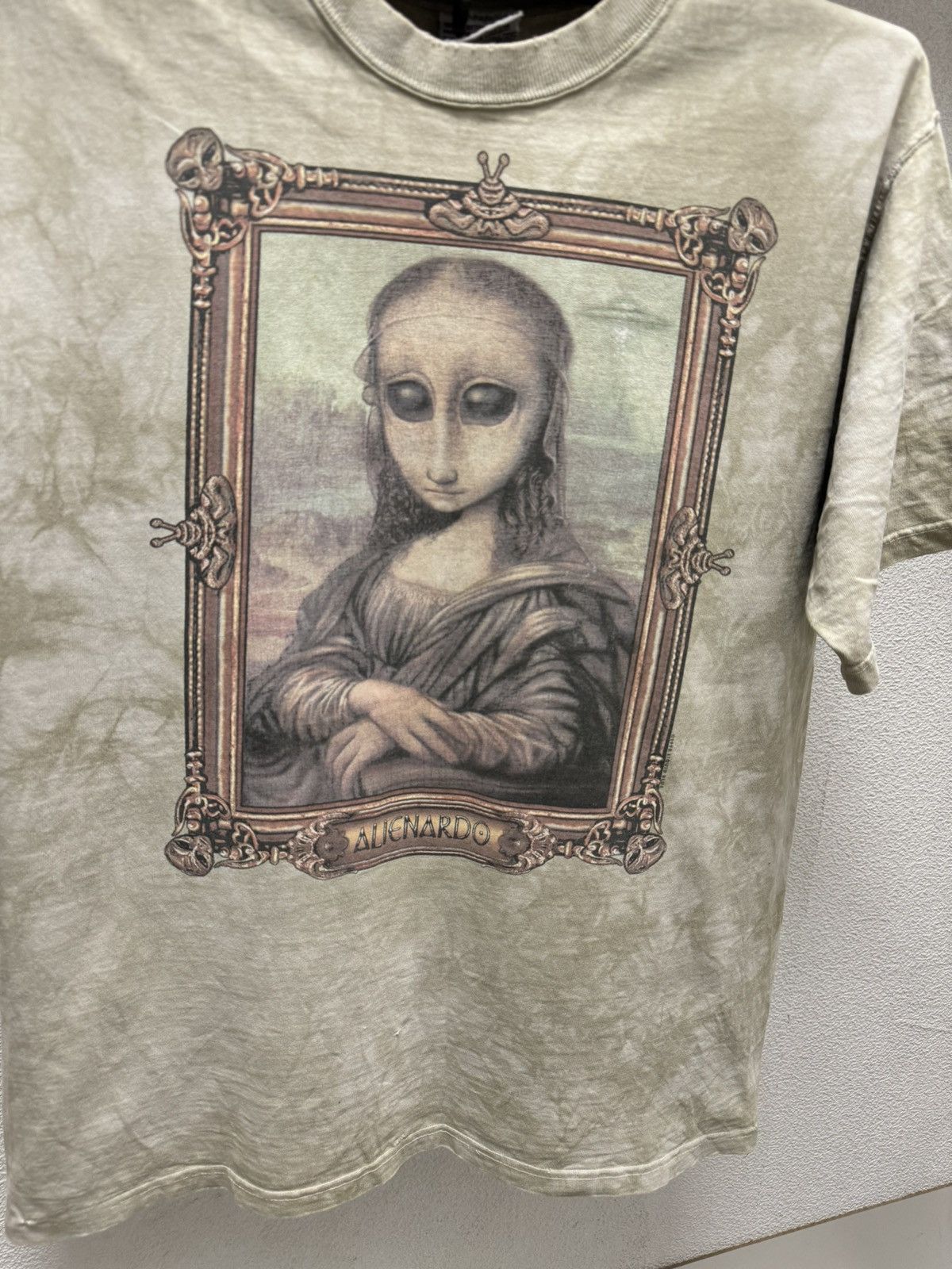 Liquid Blue Liquid Blue Alienardo 1998 Mona Lisa vintage t-shirt L sz 90 Size US L / EU 52-54 / 3 - 4 Thumbnail