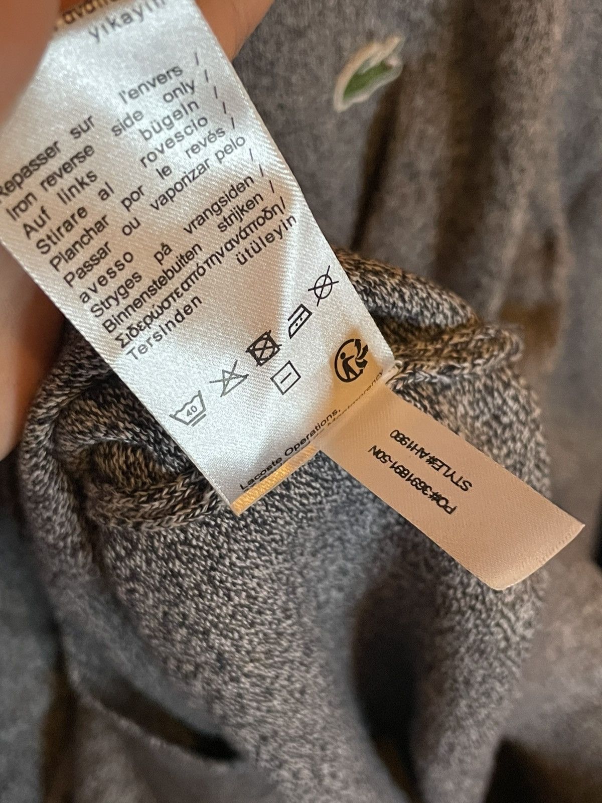 Lacoste Lacoste sweater Size US M / EU 48-50 / 2 - 8 Thumbnail