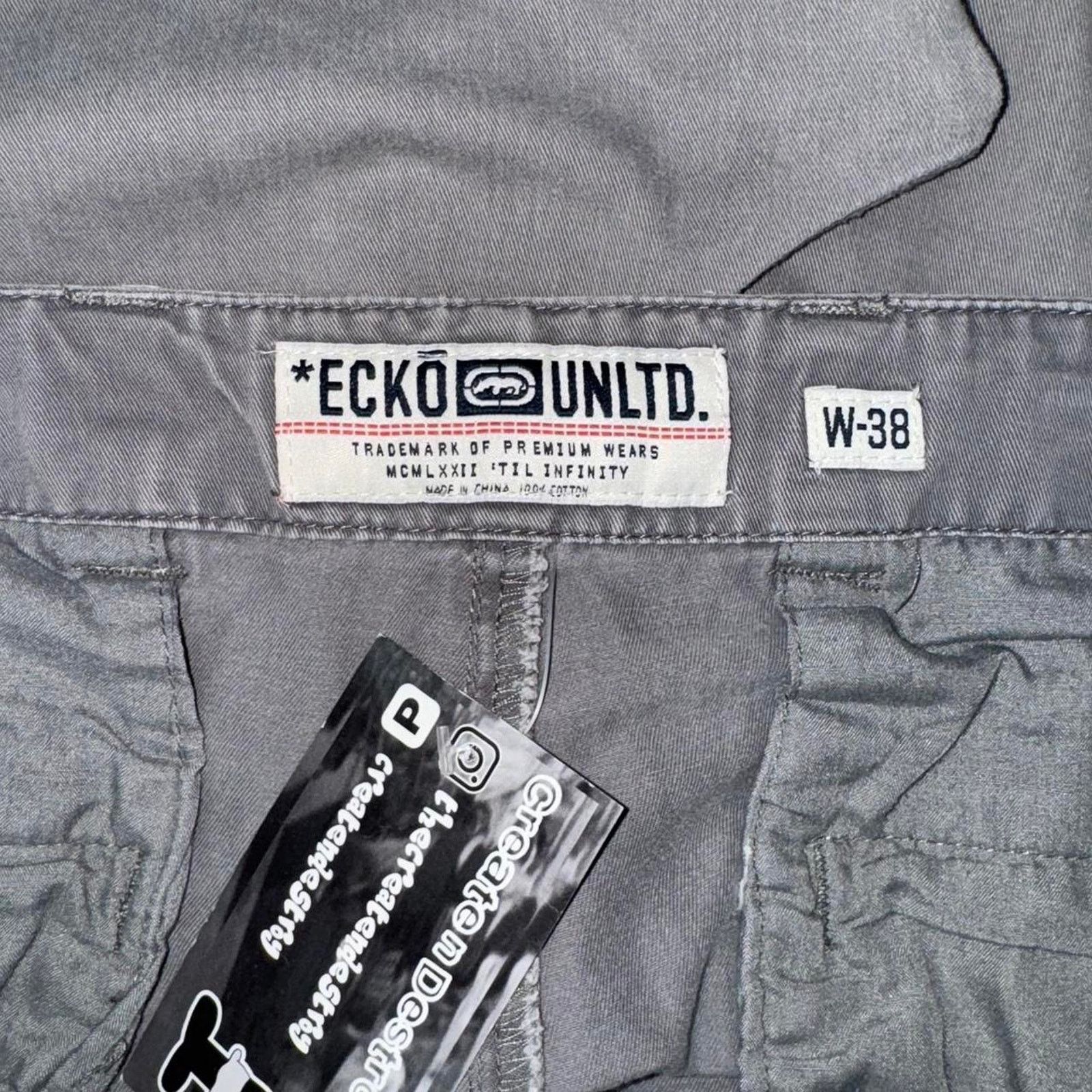 Ecko Unltd. Y2k ecko unltd grey jorts Size US 38 / EU 54 - 5 Thumbnail