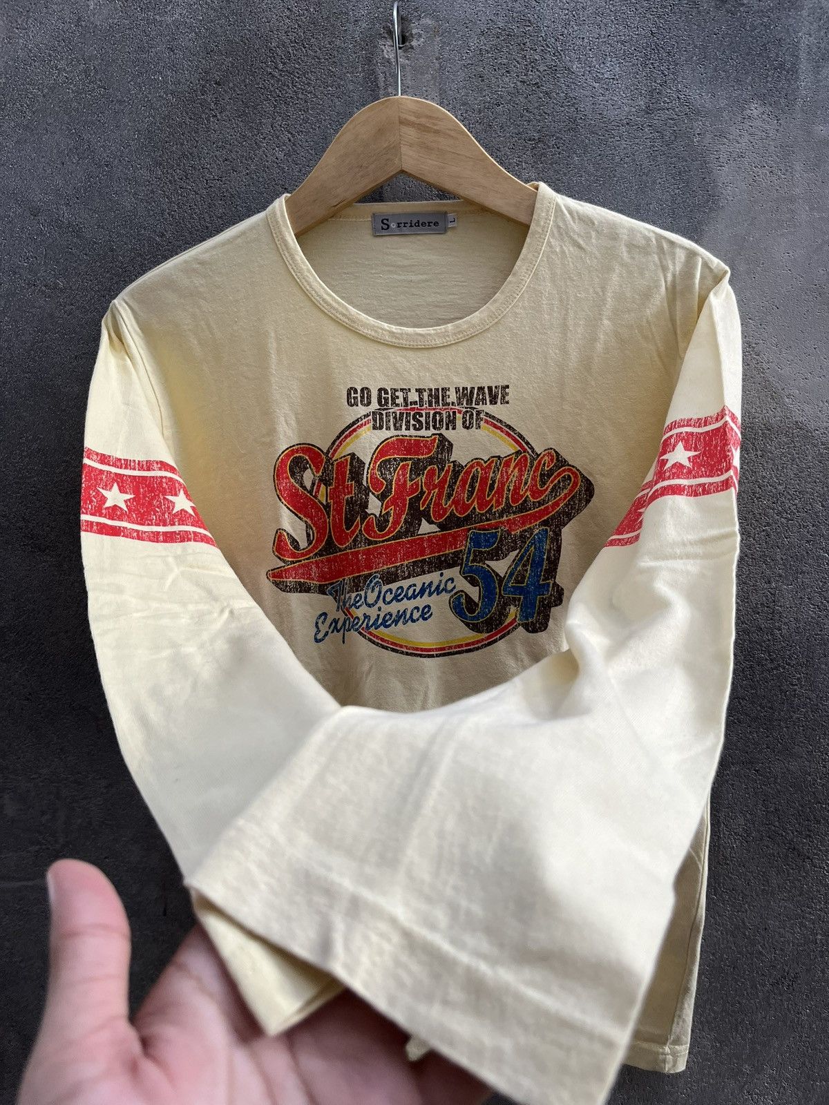 Hysteric Glamour St.Franc Long Sleeve Tee – Y2K Surf Graphic Vintage Japan Size US L / EU 52-54 / 3 - 3 Thumbnail