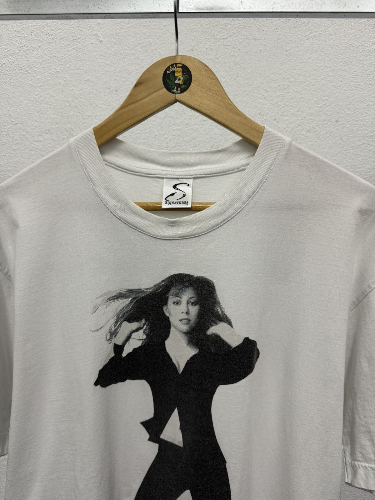 Band Tees × Rap Tees × Vintage Vintage 90’s Mariah Carey tee Size US L / EU 52-54 / 3 - 2 Thumbnail