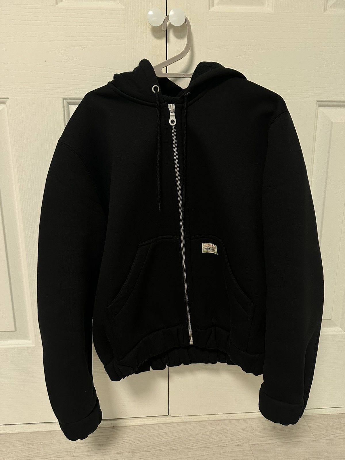 Our Legacy × Stussy Our Legacy x Stussy Work Shop Black Scuba Zip