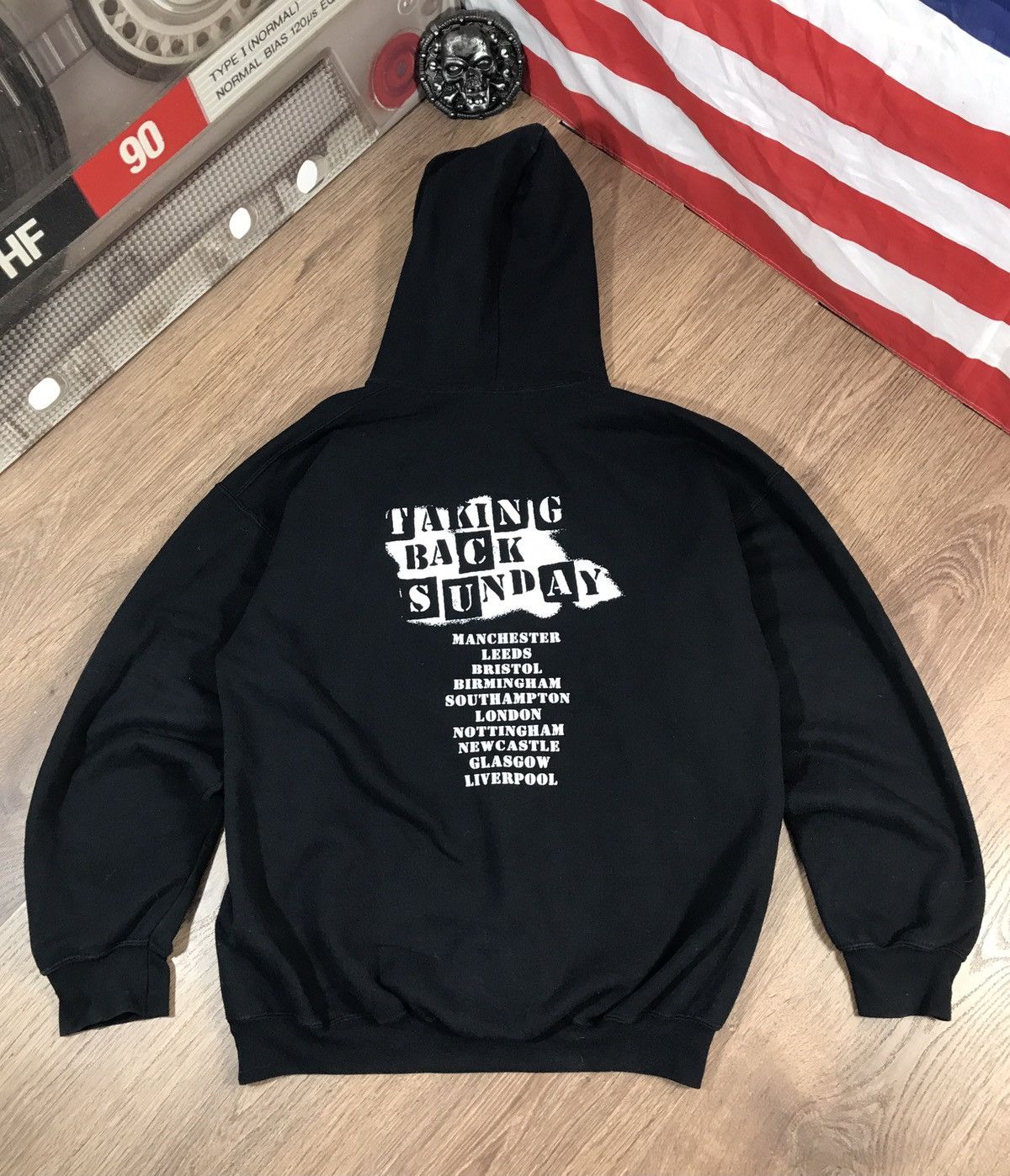 Band Tees × Vintage Taking Back Sunday Hoodie Size US L / EU 52-54 / 3 - 6 Thumbnail