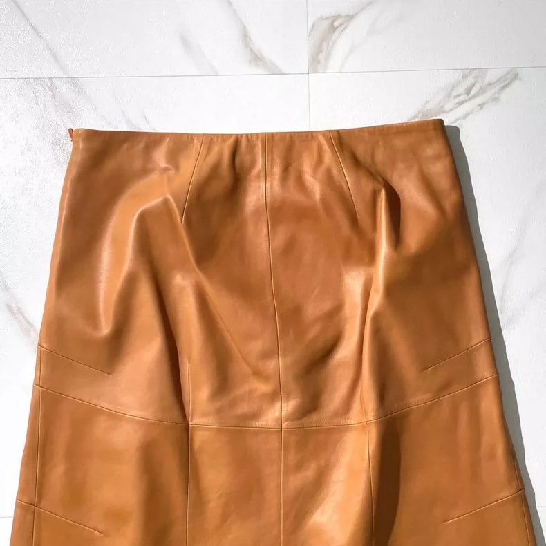 Loewe LOEWE Caramel-colored skirt Size 42" / US 20 - 3 Thumbnail