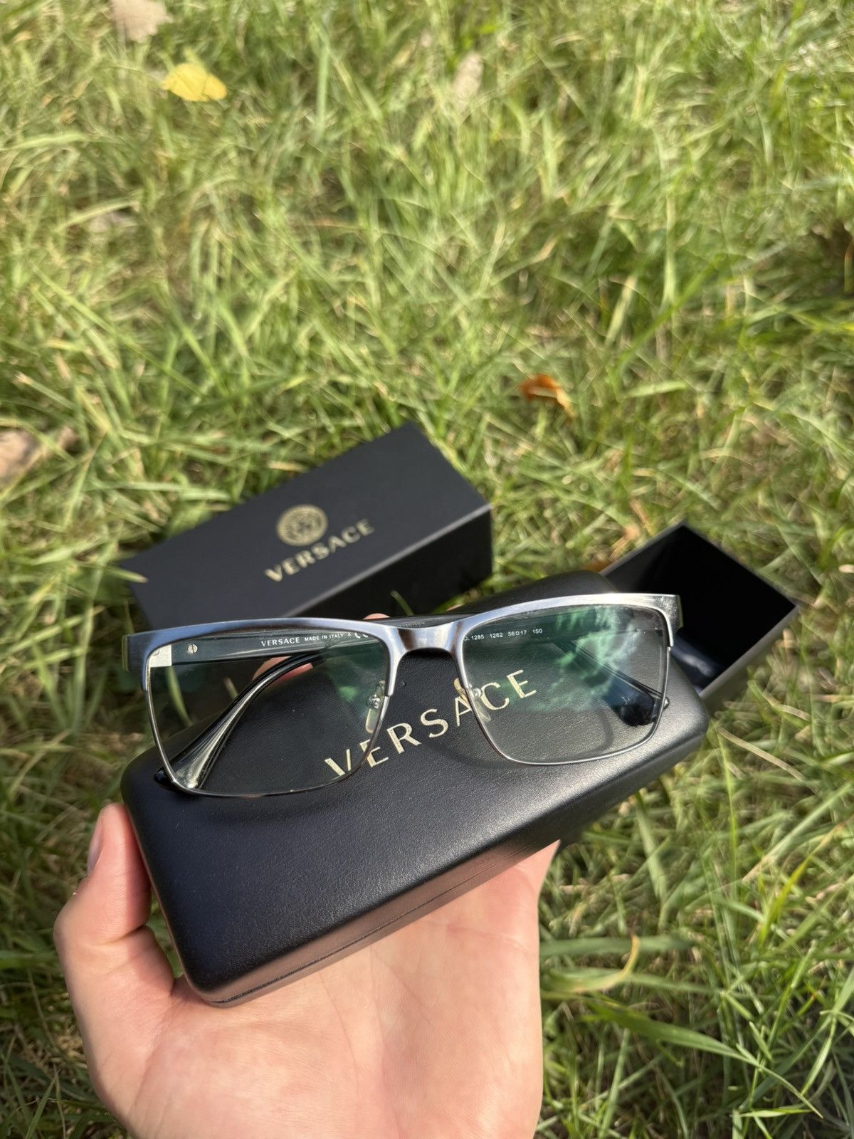 Versace new VERSACE eyeglasses black frame Size ONE SIZE - 3 Thumbnail