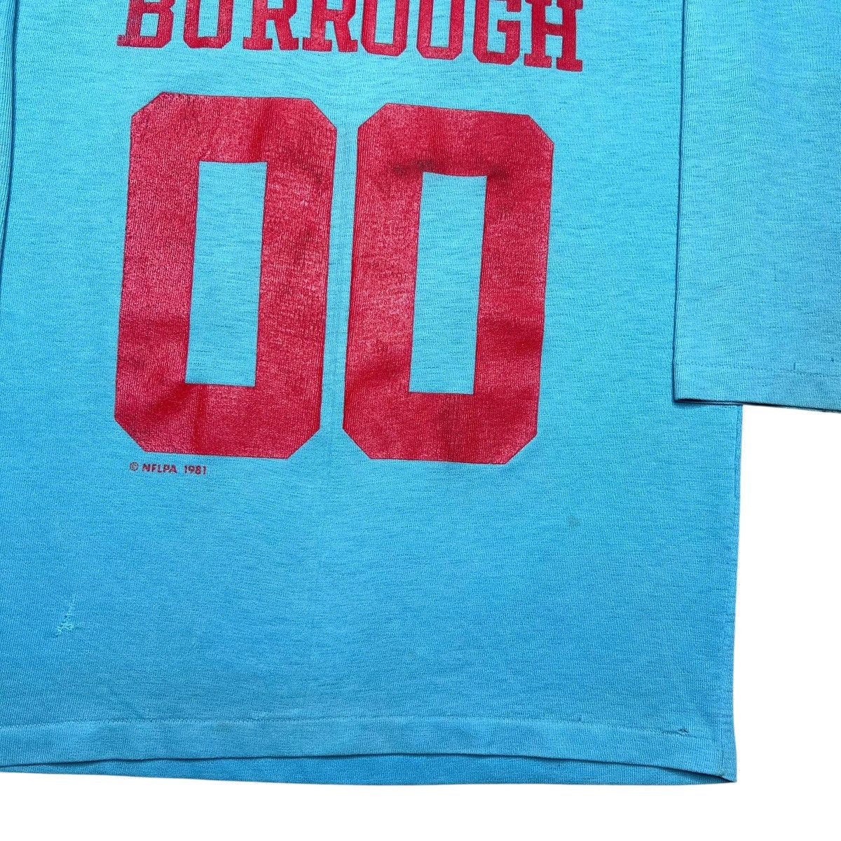 NFL NFL Houston Oilers Ken Burrough Artex Number Graphic Shirt Size US M / EU 48-50 / 2 - 21 Thumbnail