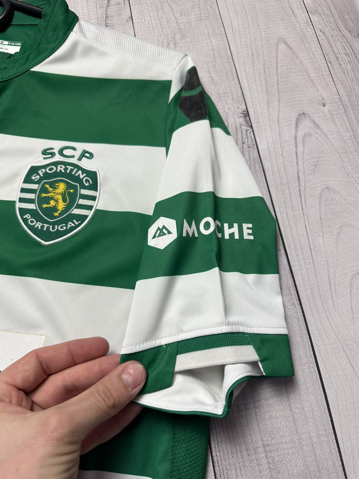Other Sporting soccer jersey size M macron Size US M / EU 48-50 / 2 - 5 Thumbnail