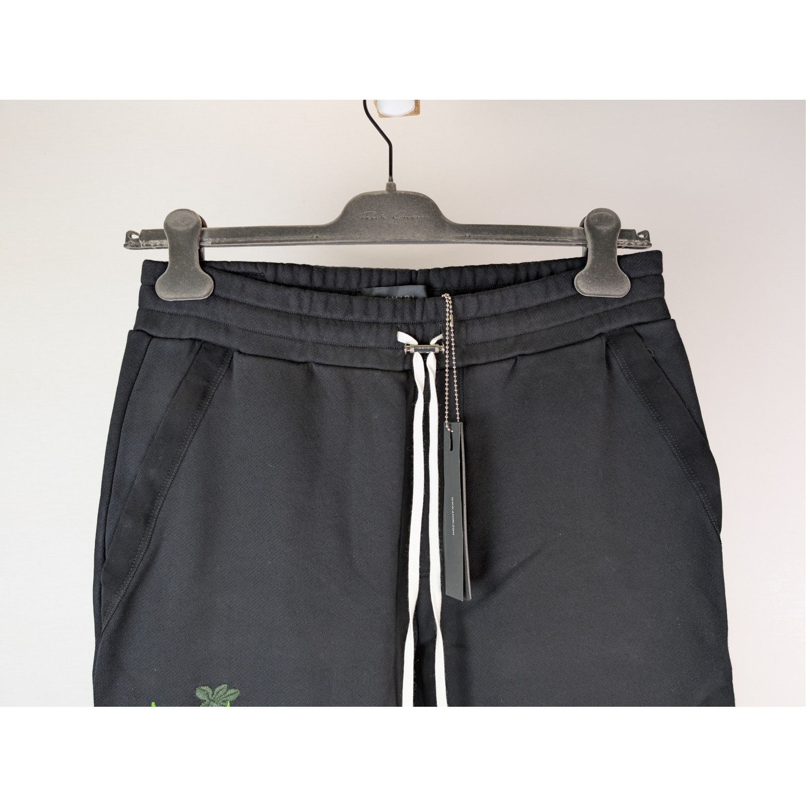 Amiri o1rshd1 Flower Amiri Sweatpants / Trousers in Black S Size US 30 / EU 46 - 3 Thumbnail