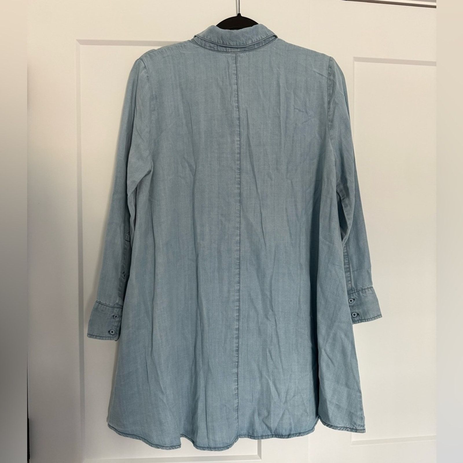 BB Dakota NEW bb Dakota Shirty Personality Chambray Dress - Small $98 Size S / US 4 / IT 40 - 10 Thumbnail