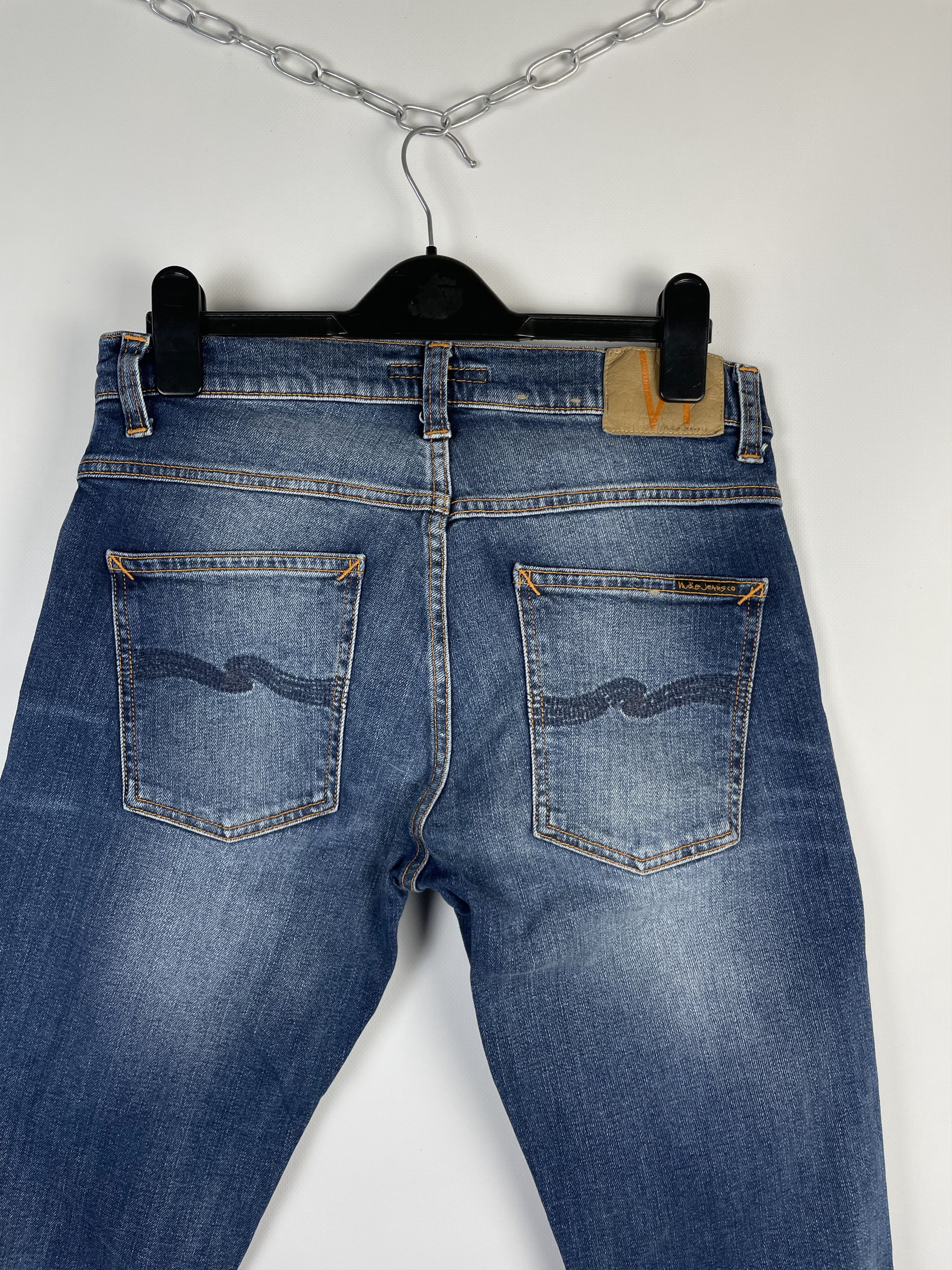 Japanese Brand Nudie Jeans Vintage Mens Denim Pants Size US 32 / EU 48 - 3 Thumbnail