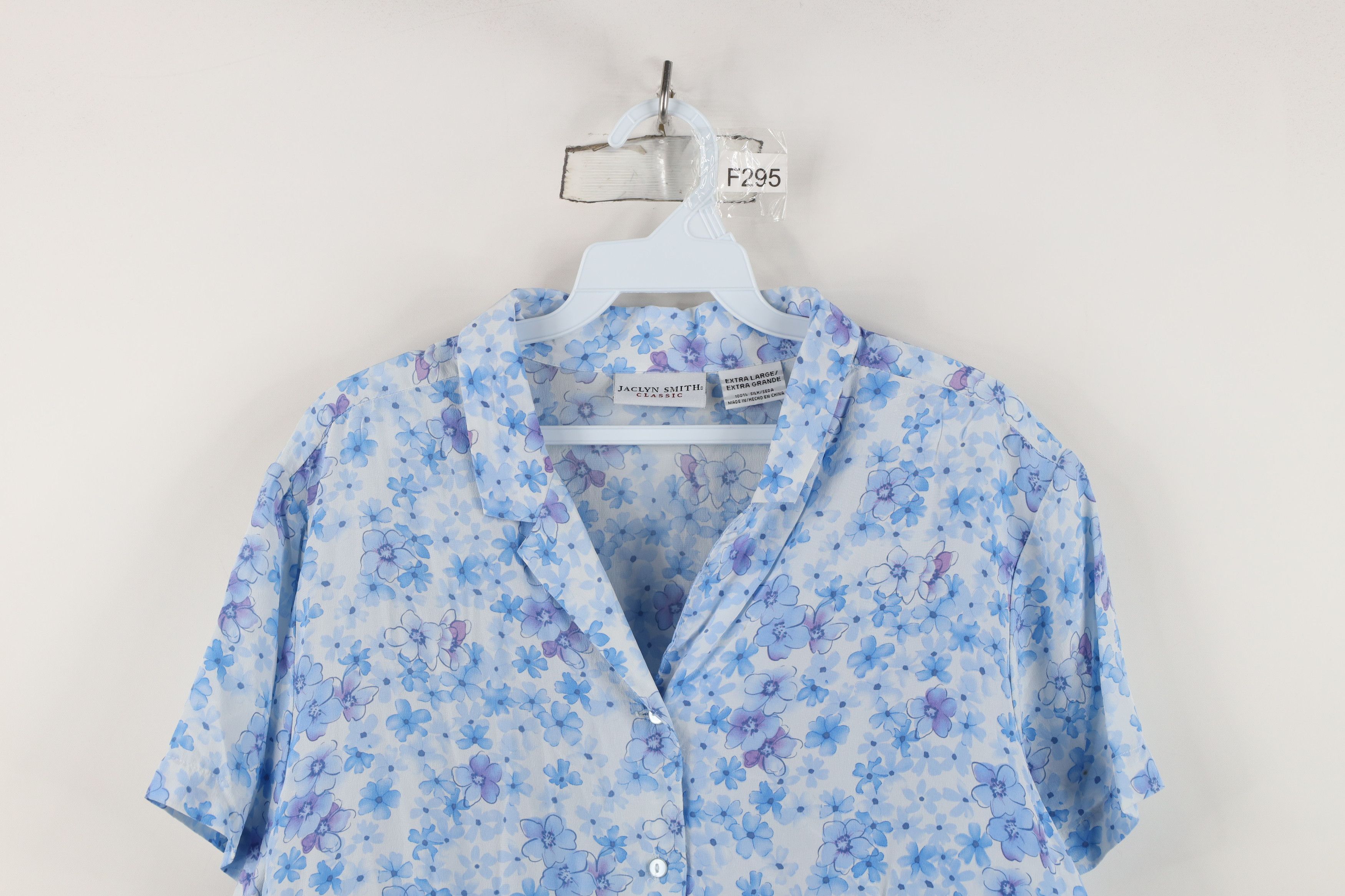 Vintage Vintage 90s Streetwear Floral Camp Collar Button Shirt Size L / US 10 / IT 46 - 2 Thumbnail