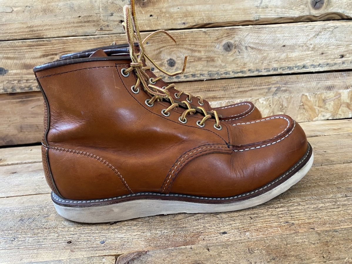 Red Wing Redwing moc-toe brown leather shoes style 875 US11 Size US 11 / EU 44 - 6 Thumbnail