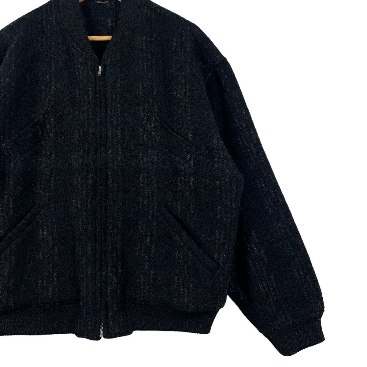 Comme des Garcons 🔥1980’s VINTAGE HOMME COMME DES GARCONS WOOL BOMBER JACKET Size US M / EU 48-50 / 2 - 2 Thumbnail
