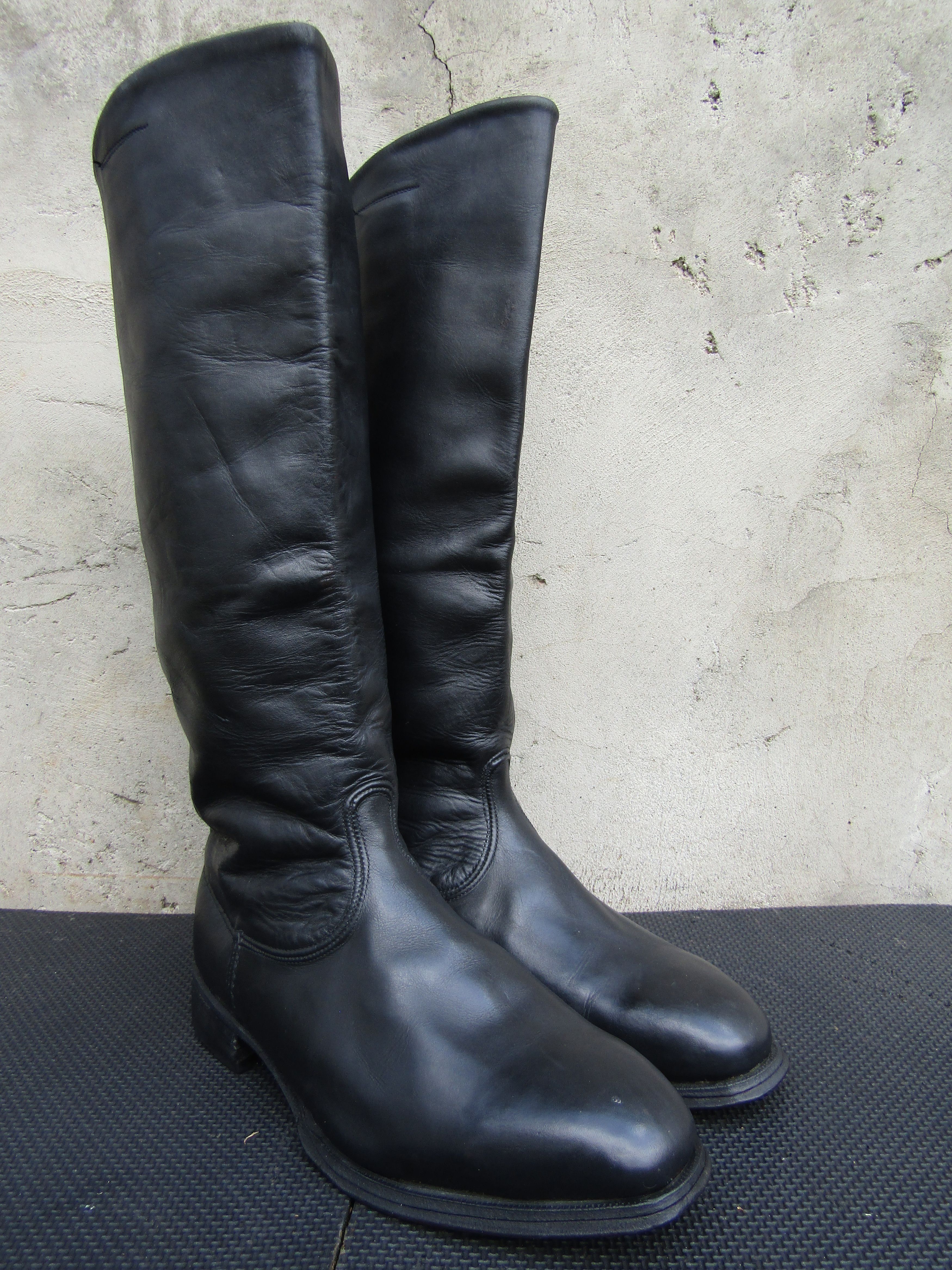 Vintage Vintage Army Tall Riding Jack Calvary Boots Biker Patrol Size US 9 / EU 42 - 6 Thumbnail