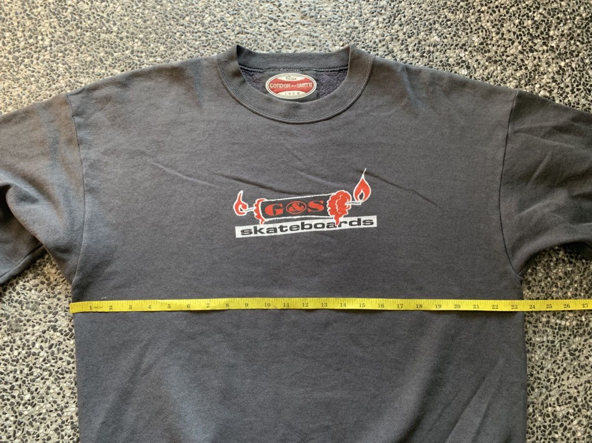 Vintage Vintage 90s G&S Gordon And Smith Skateboards Sweatshirt Size US L / EU 52-54 / 3 - 8 Thumbnail
