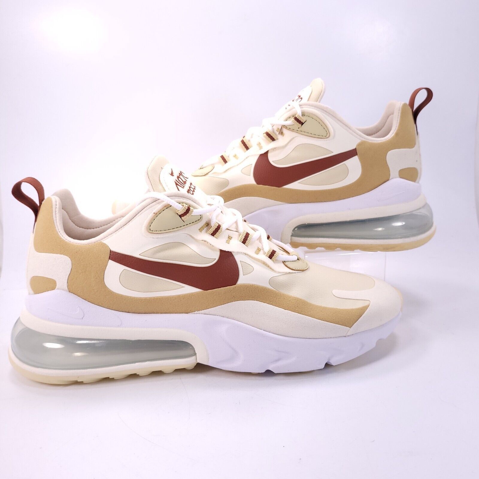 Nike Nike Air Max 270 React Shoe Womens Size 11 AT6174-700 Beige Size US 11 / IT 41 - 6 Thumbnail