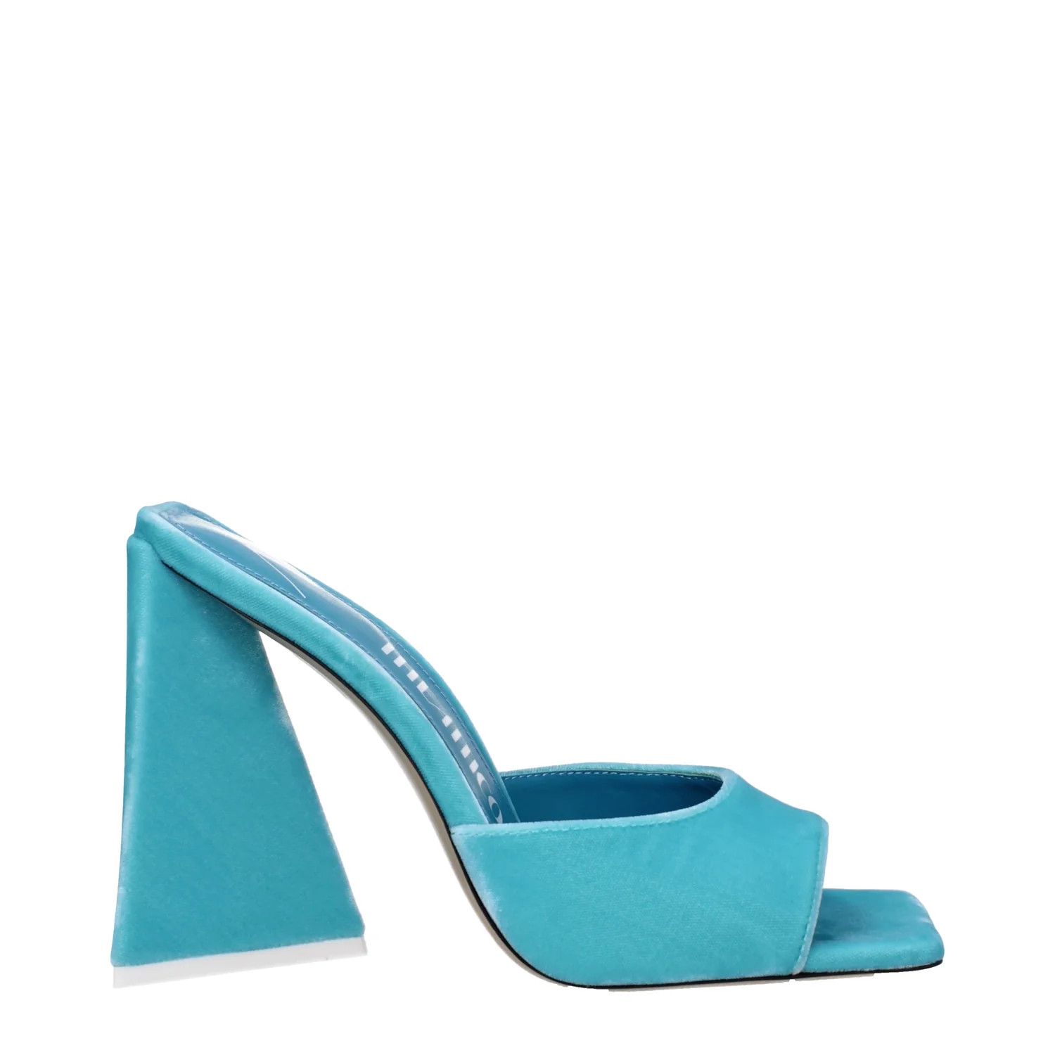The Attico ob1o1e1224 Velvet Sandals in Heavenly Size US 9.5 / IT 39.5 - 1 Thumbnail
