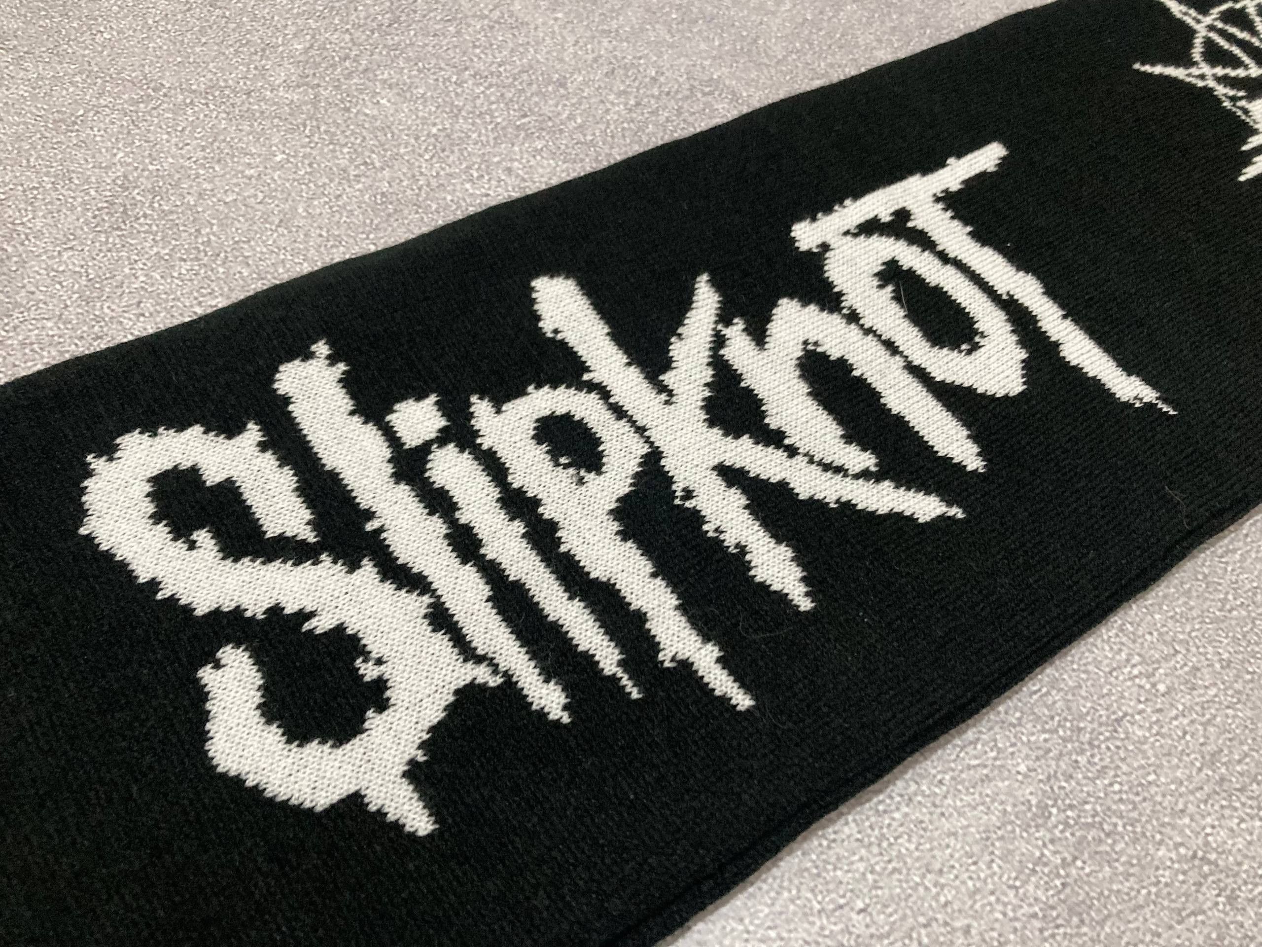 Band Tees Scarf Slipknot - band rock NUmetal Size ONE SIZE - 6 Thumbnail