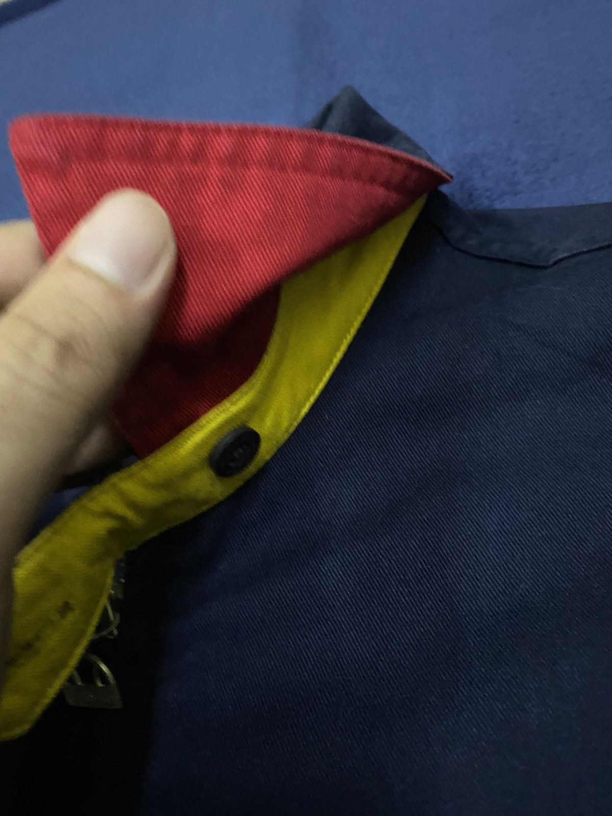 Ellesse Vintage 90s Ellese Stupendo Khakis Material Track Jacket Size US L / EU 52-54 / 3 - 6 Thumbnail