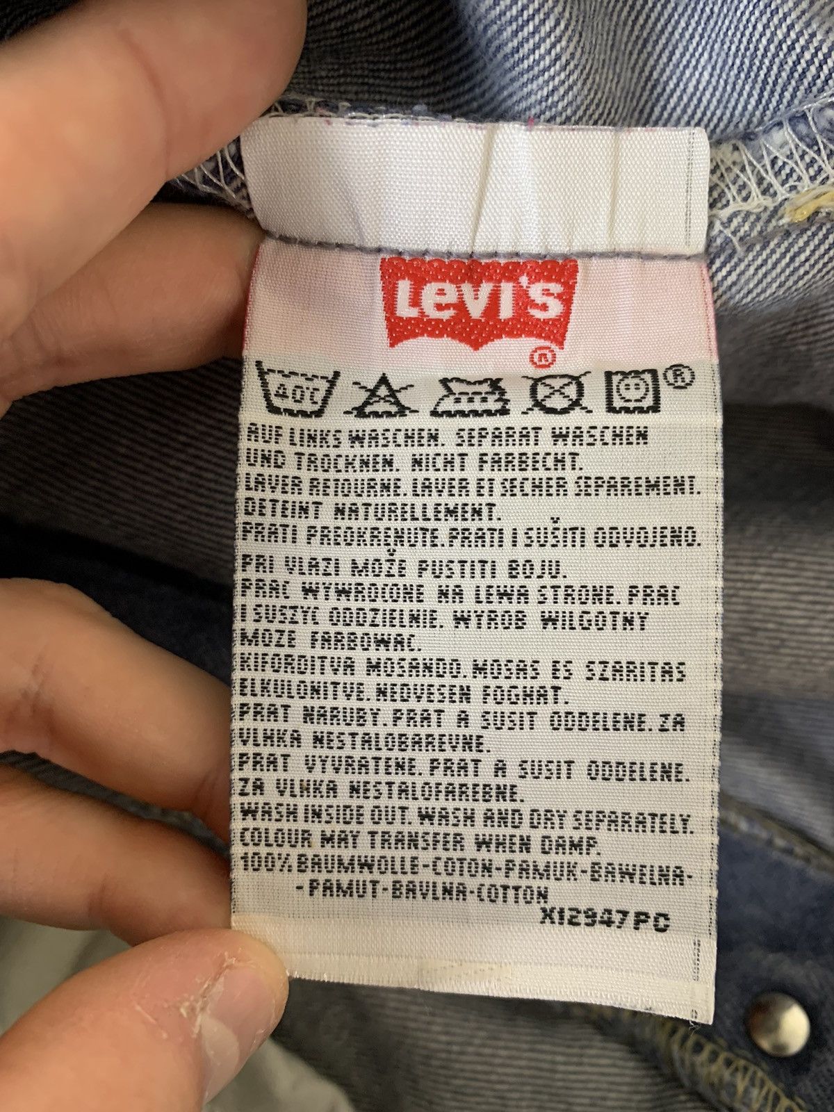 Levi's × Vintage Vintage Levi’s 501 Denim Jeans Size W31/L34 Size US 31 - 5 Thumbnail