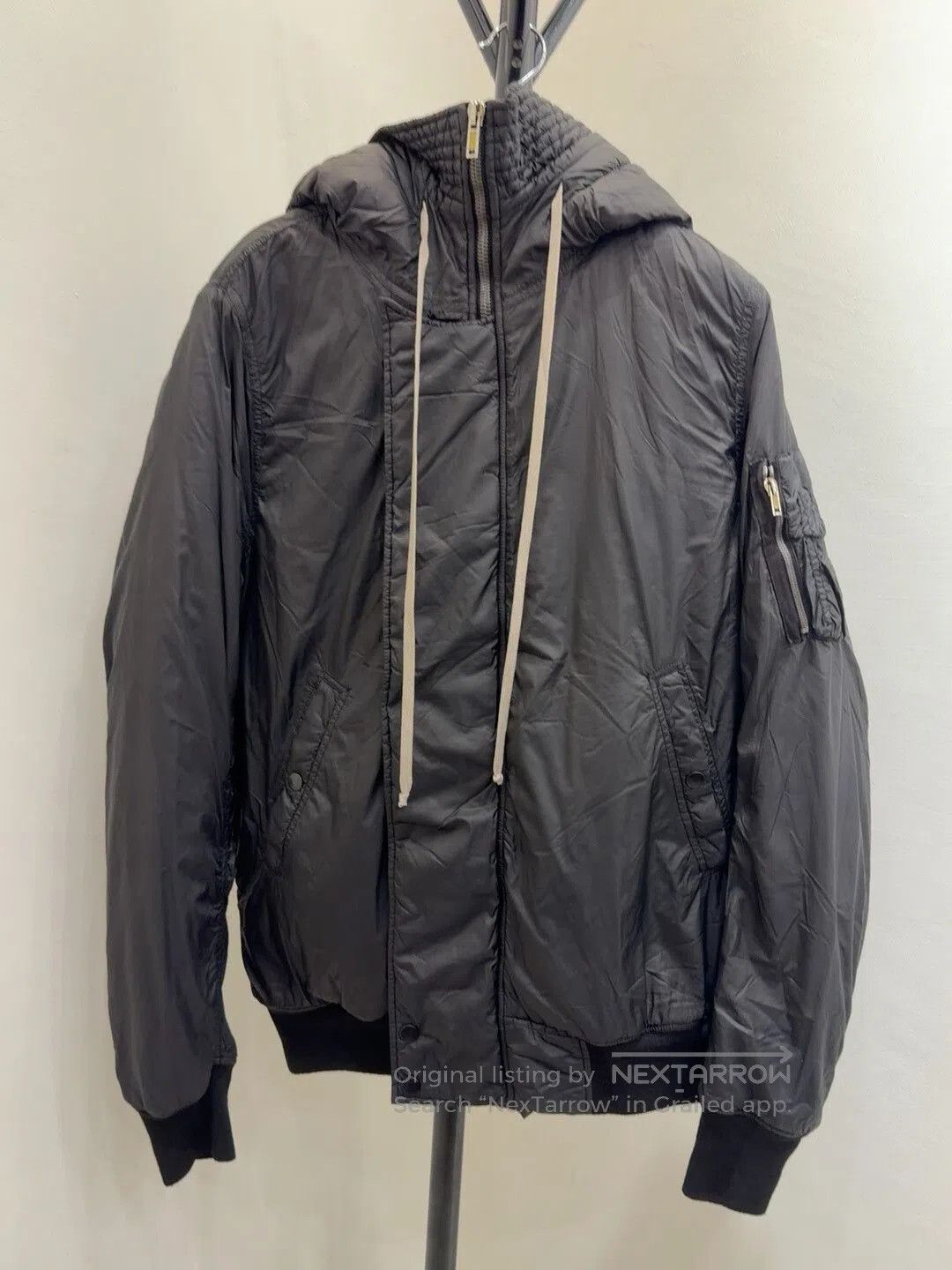 Rick Owens Drkshdw Rick Owens Drkshdw Black Bomber Jacket. Size US L / EU 52-54 / 3 - 1 Thumbnail