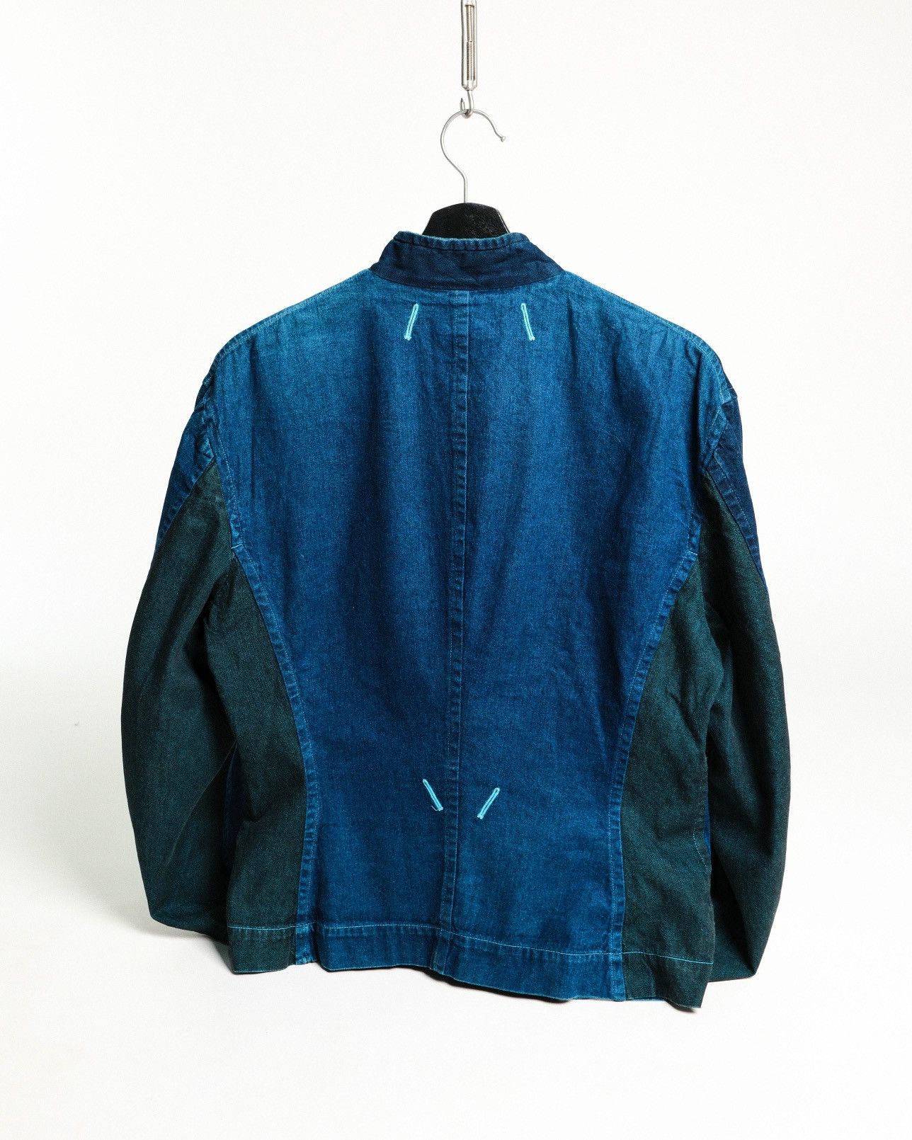 Issey Miyake Issey Miyake Mandarin Collar Indigo Dyed Jacket Size US M / EU 48-50 / 2 - 6 Thumbnail