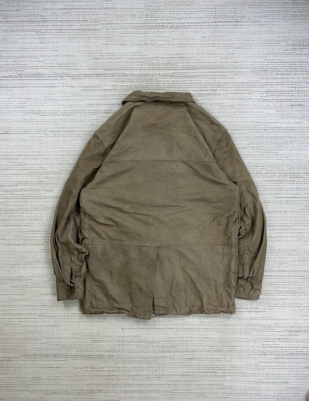 Salvatore Ferragamo Vintage Salvatore Ferragamo Leather Jacket Size US M / EU 48-50 / 2 - 3 Thumbnail