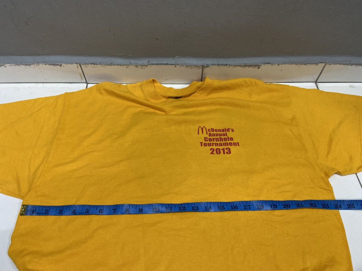 Japanese Brand MCDONALD’S ANNUAL CORNHOLE TOURNAMENT 2013 TEE SHIRT Size US XL / EU 56 / 4 - 9 Thumbnail