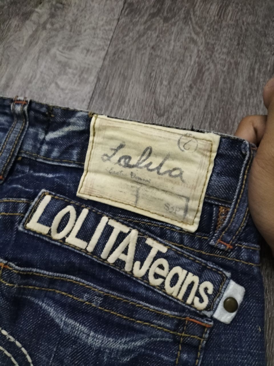 14th Addiction FLARE lolita jean stone wash distressed style japanese brand Size 31" - 4 Thumbnail