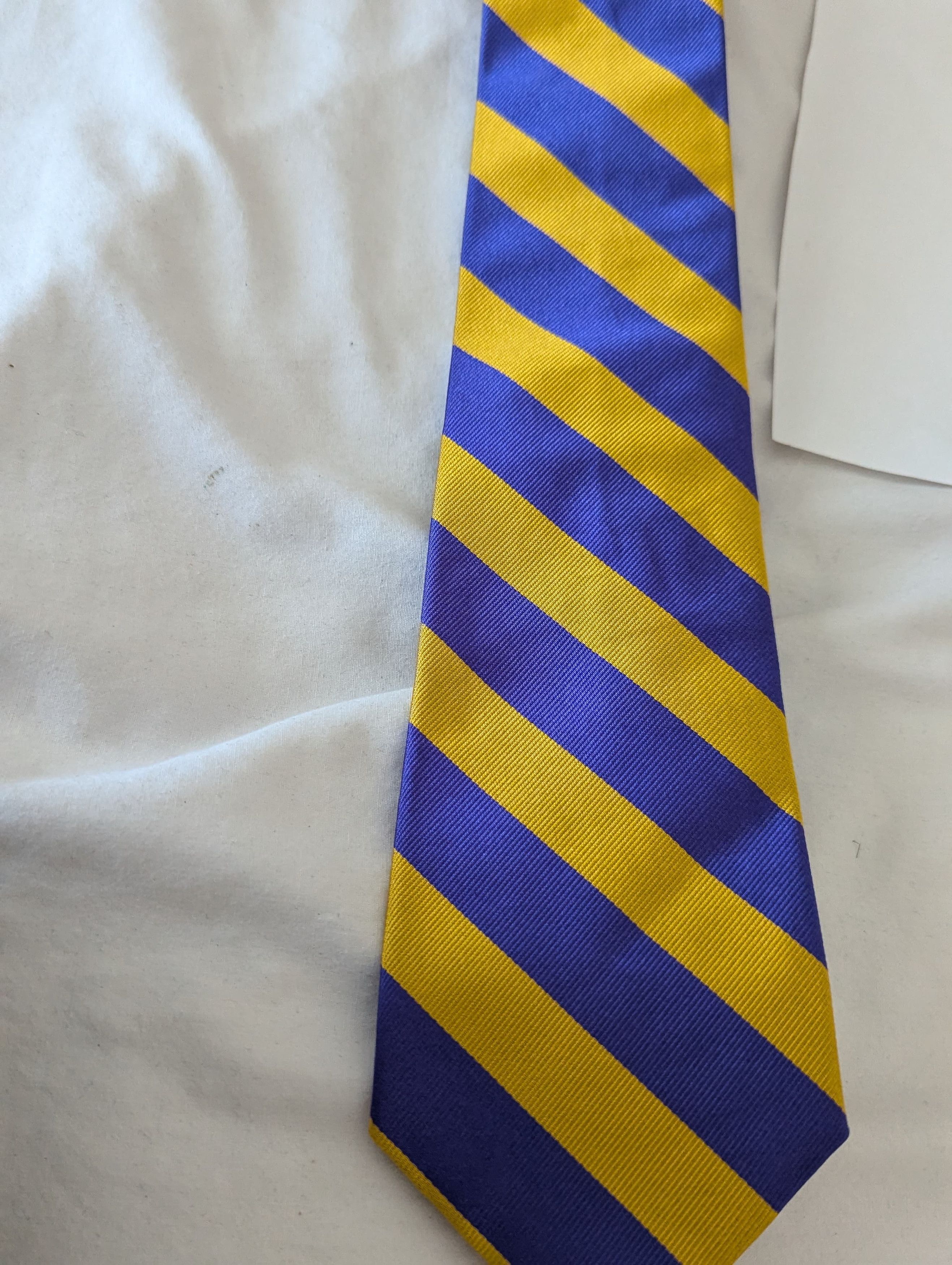 Polo Ralph Lauren Purple and yellow silk tie Size ONE SIZE - 4 Thumbnail