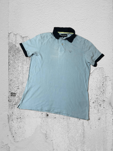 Barbour × Vintage Vintage Barbour Polo Hype Streetwear Size US M / EU 48-50 / 2 - 1 Thumbnail