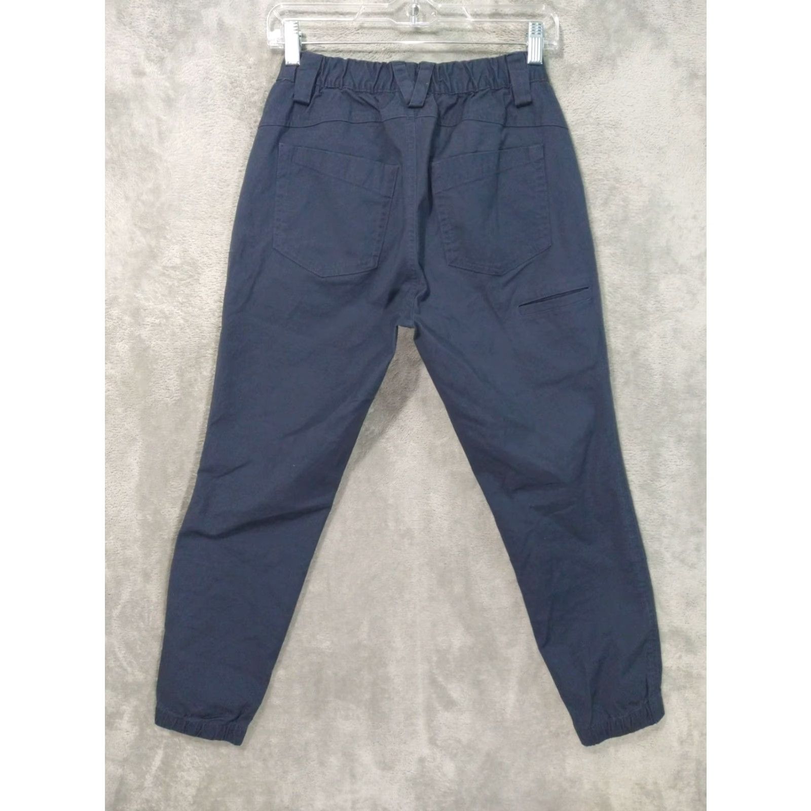 Duluth Trading Company Duluth Trading Womens 4 Navy Blue Rootstock Gardening Joggers Mid Rise Stretch Size 27" / US 4 / IT 40 - 2 Thumbnail