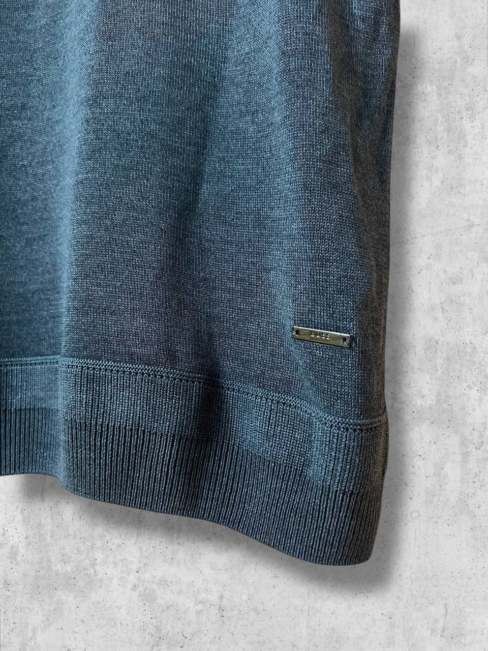 Hugo HUGO BOSS Silk knitted SOPRANO style tee t shirt classic Size US L / EU 52-54 / 3 - 6 Thumbnail