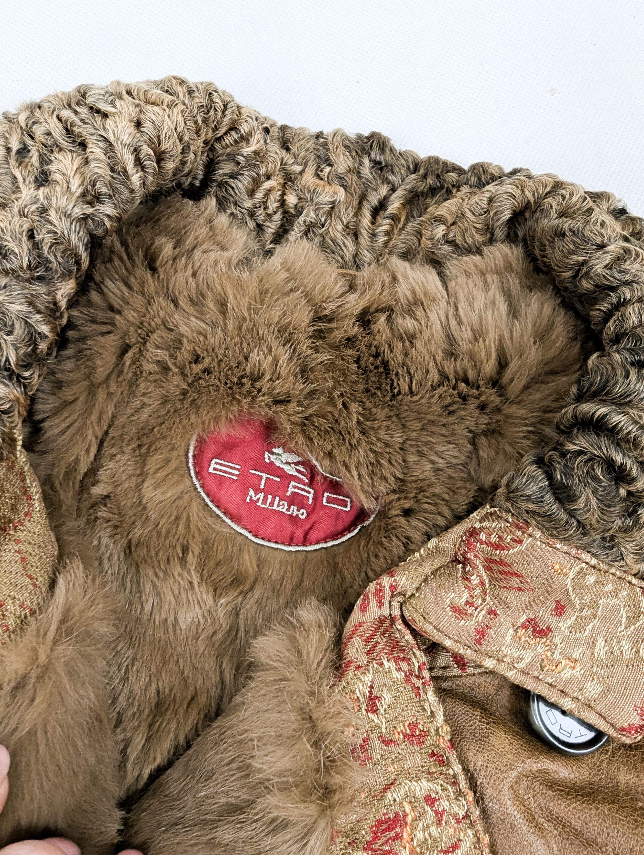 Etro Etro leather jacket with lapin inside Size M / US 6-8 / IT 42-44 - 7 Thumbnail