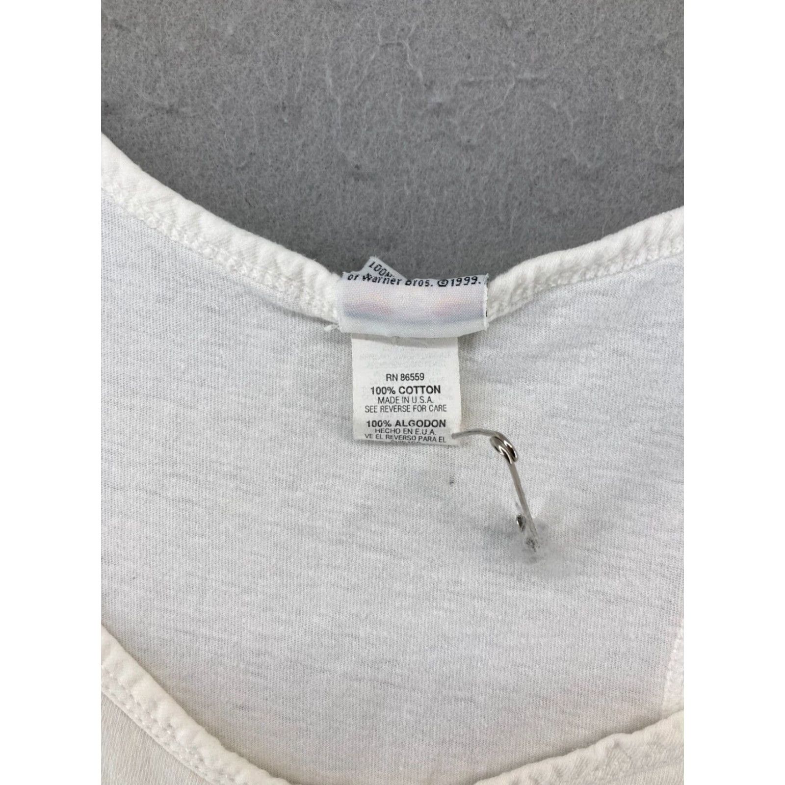 Vintage VINTAGE Looney Tunes Tank Top Womens XL White Tweety USA Casual Size XL / US 12-14 / IT 48-50 - 6 Thumbnail
