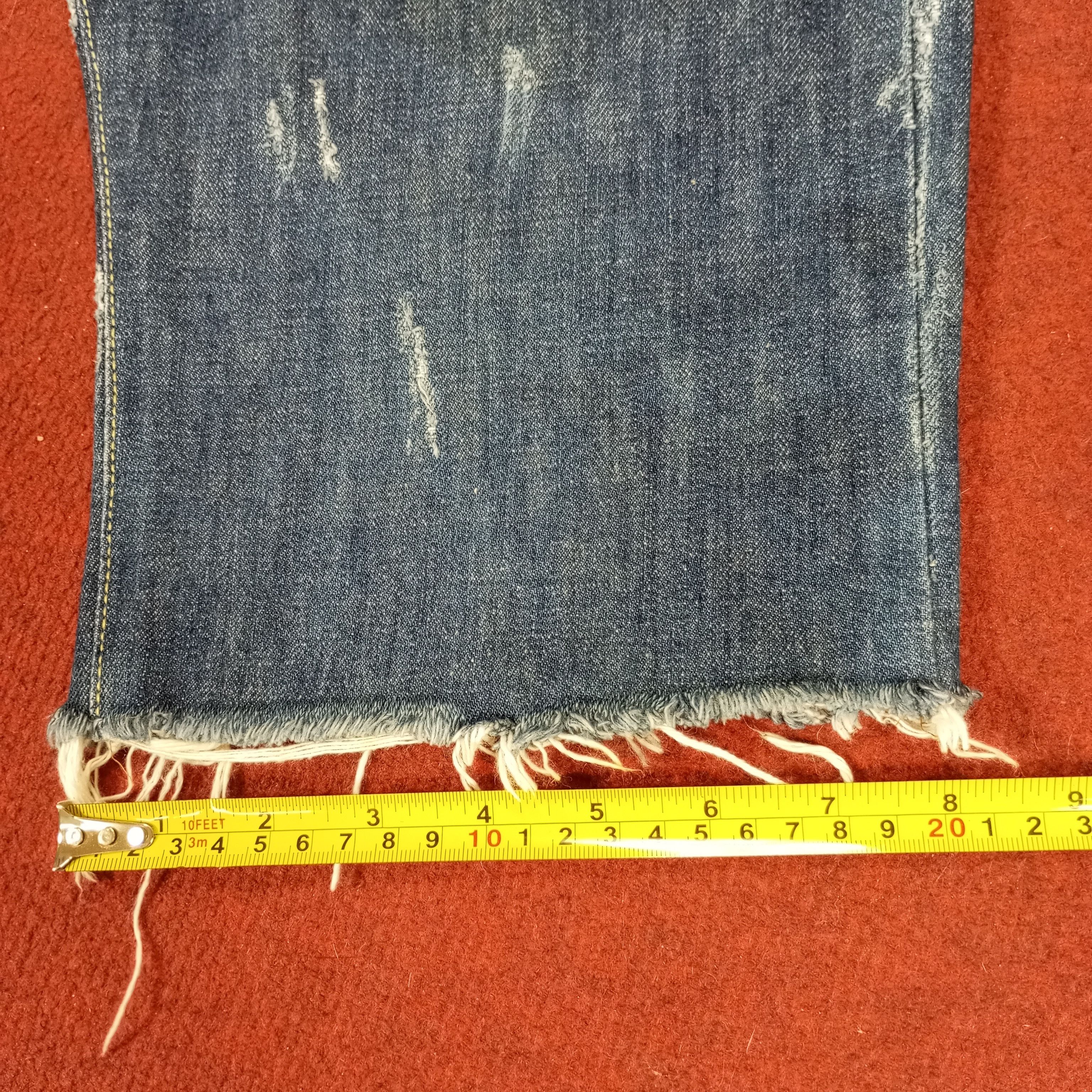 Gucci × Vintage Gucci Luxury Brand Distressed Short Jeans Size US 27 - 10 Thumbnail