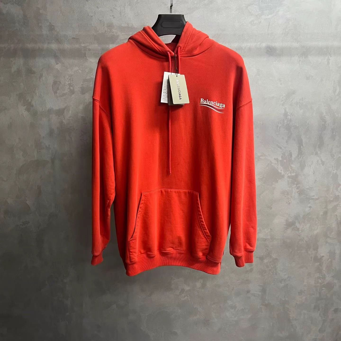 Balenciaga Balenciaga Classic Red Coca-Cola Wave Hoodie XS Size US XS / EU 42 / 0 - 1 Thumbnail